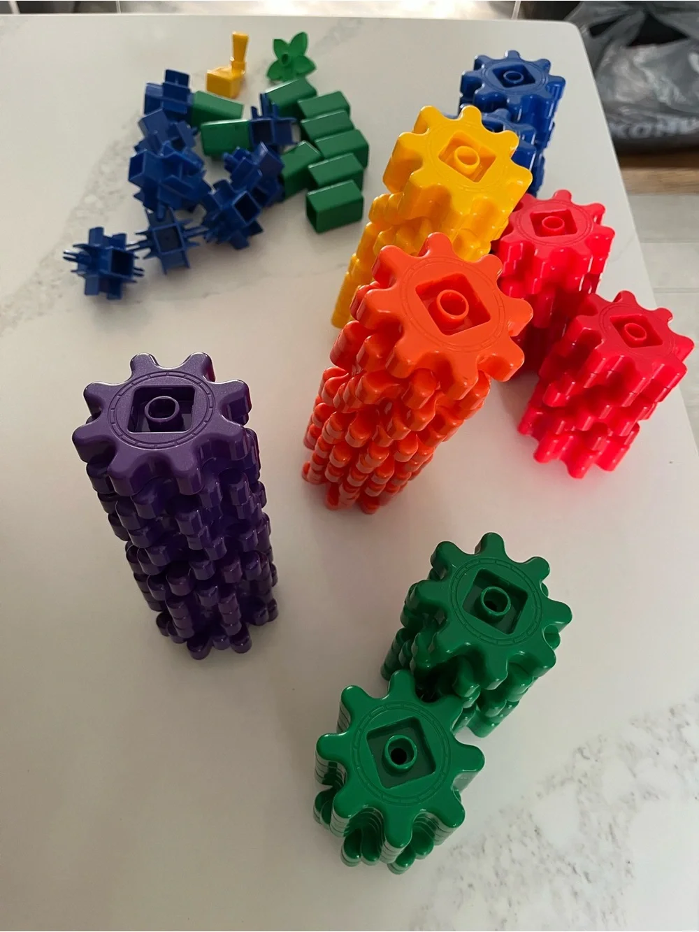 Learning resources gears gears gears.  Promotes STEM skills. Ages 3+